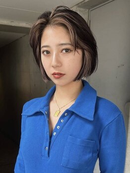 ローウェ 表参道(Louwe)の写真/ショート～ミディアムまで幅広く似合わせる繊細なカット技術×センスに感動！ずっと通えるプチプライス☆