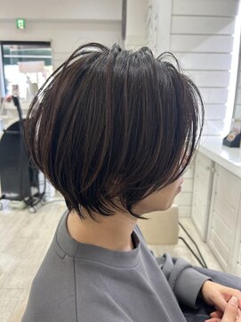 テラス ヘアアンドボタニカル(terrace) terrace岩政/ショートボブ/30代40代/姪浜