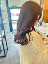 アングゥイー(ungu iE)&nbsp;韓国風レイヤー＋ボルドーカラー