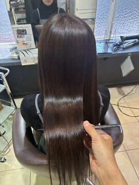 髪質改善トリートメントカラー