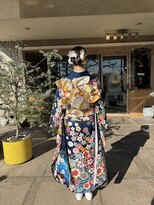 アミュー(amiu)&nbsp;成人式アップスタイル