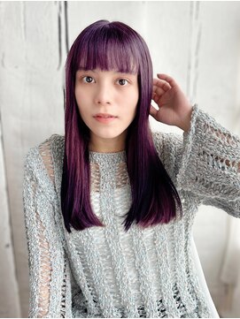 ラピス 銀座 blue店(Lapis) 【月1メンテ】リタッチで透明感カラー[銀座/銀座駅/銀座]