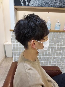 ケシキ 立川 立川南口(keshiki) ゆるく動くマッシュ メンズカット