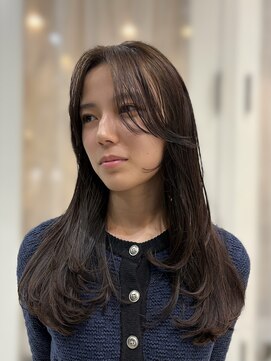 マッシュマシェラ(MASHU MACHELA) レイヤーカット/顔周りレイヤー/透明感カラー/東大阪美容室