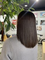 ヘアリゾート マンゴスティン(hair resort Mangosteen) 赤みを抑えた大人女性カラー◎