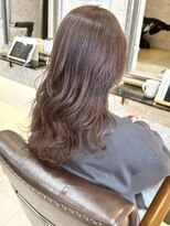 ヴィアスヘアー(vias hair)&nbsp;ピンクブラウンの白髪活かしカラー