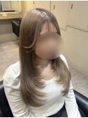 ミルクティーブラウン