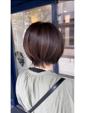アッシュ 久が原店(Ash) 【水野指名限定】ボブ・ショートカット5500+指名料金3850
