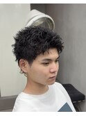 スパイキーピンパーマ