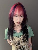 ロテ 名古屋 名駅店(Lote.) ダークパープル/ナチュラルショート/ミルクブラウン/夏/名古屋