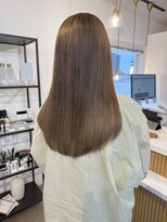 クララジャパン ナベシマ(CLALA JAPAN Nabeshima) 髪質改善カラー 艶髪 縮毛矯正 質感ストレート ミディアム