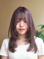 ナック 茶屋町(knack chayamachi)&nbsp;透明感ラベンダーアッシュ/阪急梅田