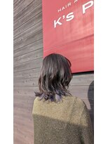 ケイズプラスカラン(HAIR AND MAKEUP K's PLUS calin)&nbsp;推し色パープル♪
