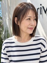 リヴゴーシュ(rive gauche)&nbsp;【179.朝のセットはオイルを馴染ませるだけ◎切りっぱなしボブ】