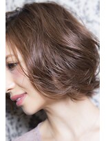 ミエル ヘア 新宿(miel hair)&nbsp;【mielhair新宿】潤いゆるウェーブボブ♪