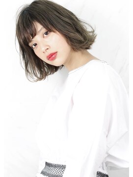 ヘアサロン ガリカ 表参道(hair salon Gallica) ☆ マットグレージュ & 毛束感 ☆ 無造作bob メルトカラー☆