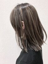 シェリア(Shelia)&nbsp;オンブレハイライト×ワンレンセミディ[Shelia町田]