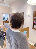 【鳥居】切りっぱなしボブ × レイヤー