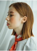 ストレート切りっぱなしボブ【古淵/相模原/町田】