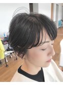 大人ゆるっとパーマショート
