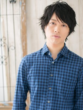 モッズヘア メン 新所沢店(mod's hair men) マッシュウルフ無造作束感ショートC