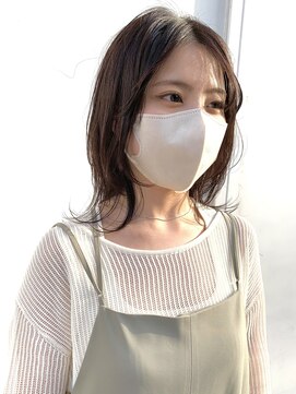 ブリックバイブレイス 千葉 千葉中央(brick by brace) レイヤー 外ハネ×内巻き