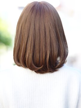 ヘアカラーカフェ 神戸六甲店 (HAIR COLOR CAFE) 【40代50代に人気の白髪染めアッシュ】マッシュボブ