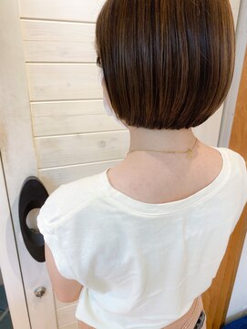 オーシャン(Ocean) ［OCEAN Hair&Life 水田成美］ニュアンスカラー×ボブショート☆