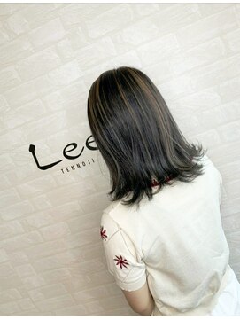 リー 天王寺(Lee) 【Lee天王寺】グレージュ×ハイライト