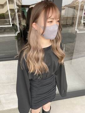 ベルマスガ(bell_masuga) インナー×ミルクティー