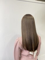 プルエクステのお店ネクスト(NEXT)&nbsp;#ダブルカラー #ケアブリーチ #ケアカラー #ミルクティー