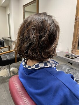 ヘアーアンドメイクアップ ケー インターナショナル 神楽坂(Ke' International) ゆるふわボブ