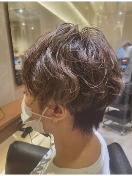 シェル 国分寺(shell) グレージュカラー/ボブウルフ/黒髪/ココアベージュ