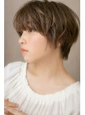 □大人可愛いミニボブ小顔束感ショート101-3戸頭10代20代30代
