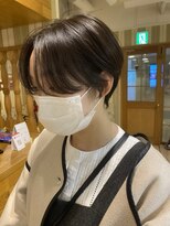 ラヴィズム 名駅店(LUVISM) ショートカット丸みショート耳掛けハンサムショート10代20代30代