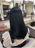 ブルーブラック/髪質改善