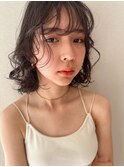 【古賀】銀座パーマ　ボブパーマ　夏ヘア　外国人風パーマ