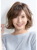 【UNIX港北店】キャラメルベージュボブ#20代30代40代#白髪ぼかし