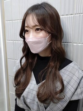 トッカ 熊本店(tocca) 《韓国ヘア》シースルーバング×エギョモリ
