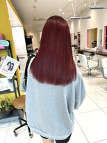 バサ 江古田店(BASSA)&nbsp;1ブリーチのレッドカラー