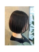 クロエバイラヴィズム 長岡旭岡店(CLOE) ダークブラウンのボブ