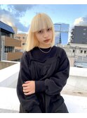white blond