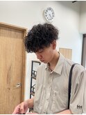 メンズスタイル×波巻きツイスパ