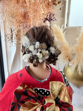 ヘアー ブブース(HAIR BO BOOSE) 成人式ヘア