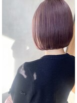 アルエ(a.r.e)&nbsp;ピンクグレージュ×ミニボブ