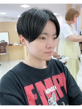 ヘアポジション 十文字店 HAIR Position ハンサムショート