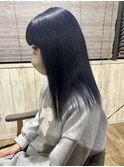 ネイビーカラー/ネイビーブルー/ブルーブラック/ブリーチ
