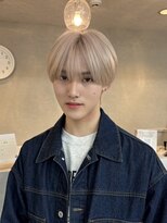 クプア 柏(kupua)&nbsp;透明のあるハイトーンカラー/韓国ヘア［柏］