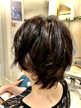 ライズヘアー(Rise hair) ウェーブウルフマッシュ