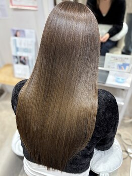 アルツディレット(ALTS diletto)の写真/縮毛矯正の概念を覆す！業界屈指の革命的髪質改善◆今までとは手触りが違う縮毛矯正を体感◎